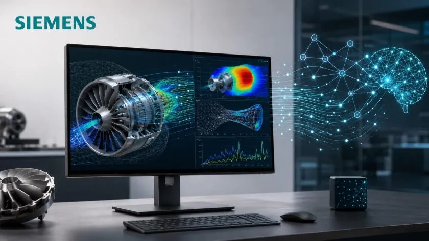 Siemens unifica Simcenter con IA para acelerar la simulación de ingeniería