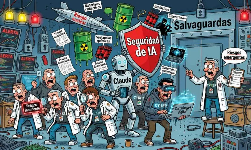 Anthropic contratará a 32 expertos para contener riesgos nucleares y cibernéticos de la IA