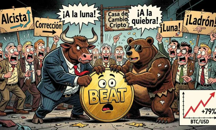 Audiera ($BEAT) sube 79% en un solo día, pero aún está lejos de su máximo histórico
