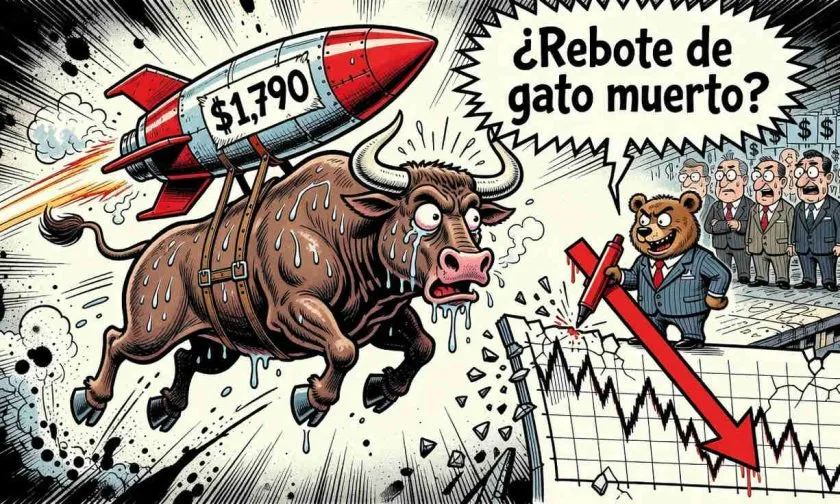 ETH rompe los 1.790 con un salto del 5,18% en medio de un volumen fantasma