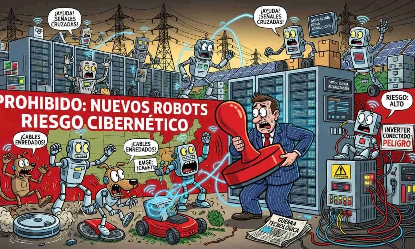 La FCC prohíbe nuevos robots e inversores chinos para proteger la inteligencia artificial de EE. UU.
