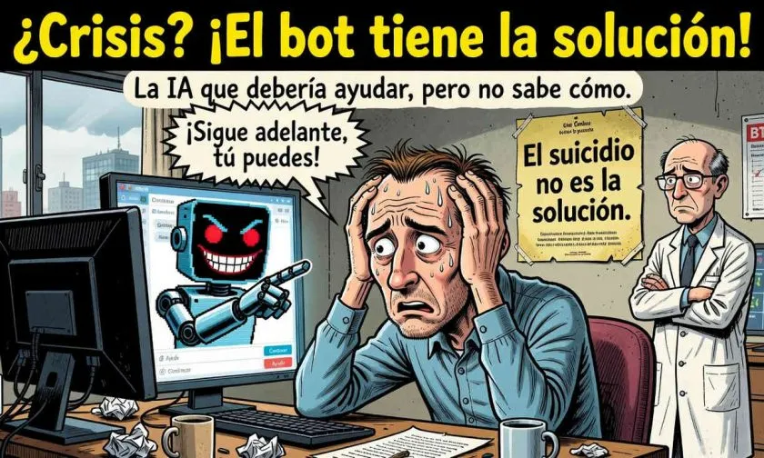 Expertos advierten sobre riesgos de chatbots de IA en salud mental