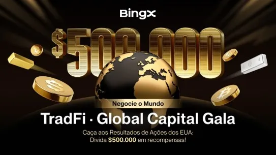 BingX lança Global Capital Gala e destaca oportunidades de negociação em ativos tradicionais