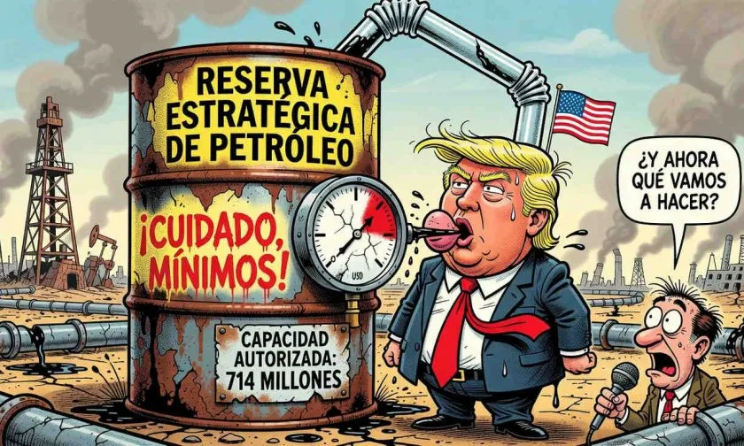 Reservas estratégicas de petróleo de EE. UU. bajan a menos de 300 millones de barriles