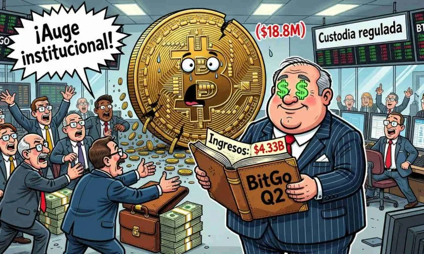 BitGo alcanza ingresos de $4.33 mil millones en Q2 2026 a pesar de pérdidas no realizadas