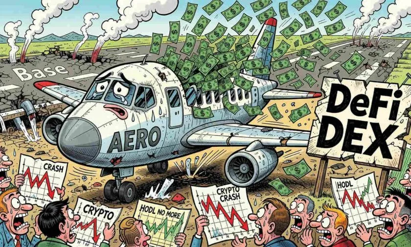 Aerodrome Finance (AERO) se desploma un 5,67% y perfora soportes clave mientras el interés especulativo se evapora