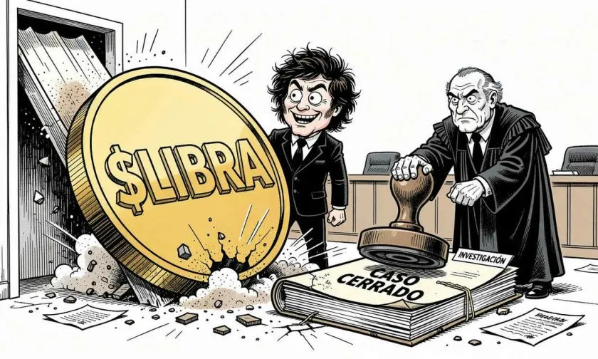 Sobreseimiento judicial aparta a Javier Milei de la causa penal por la memecoin $LIBRA