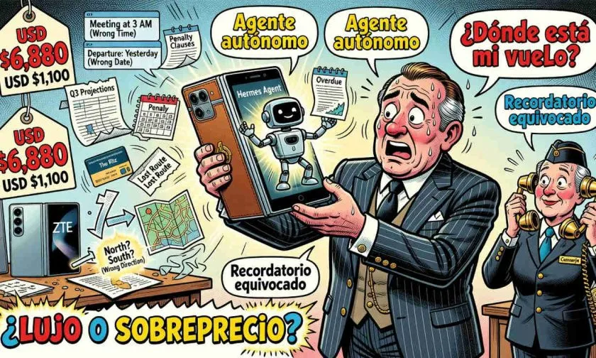 Vertu Alphafold: el teléfono de USD $6.880 cuyo agente de IA aún comete errores