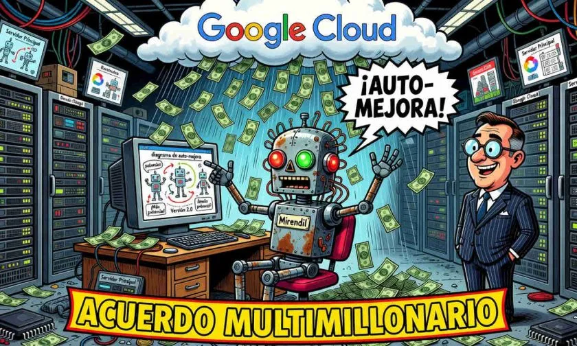 Mirendil firma acuerdo de USD $100M con Google Cloud para escalar su IA auto-mejorada