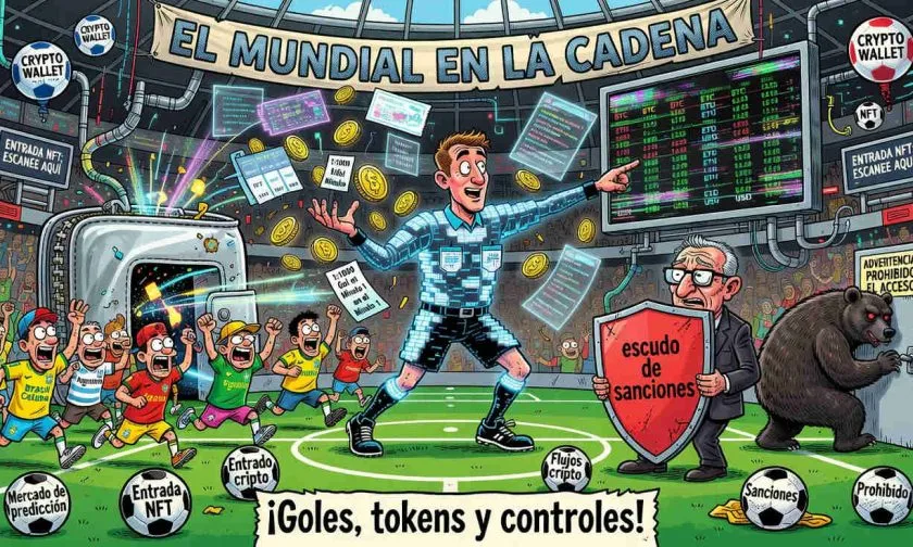 El Mundial de la FIFA 2026 movió USD $20.000 millones en mercados de predicción Blockchain