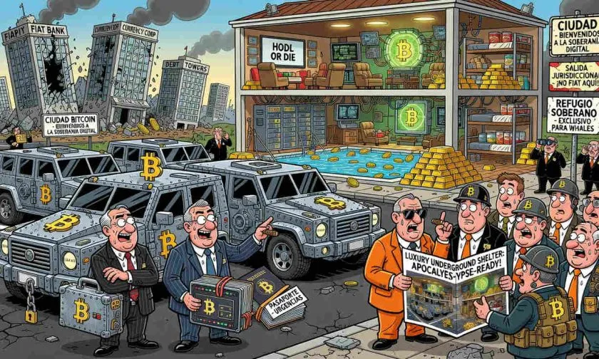 Bitcoin OGs gastan sus ganancias en vehículos blindados y búnkeres ante nuevos riesgos físicos