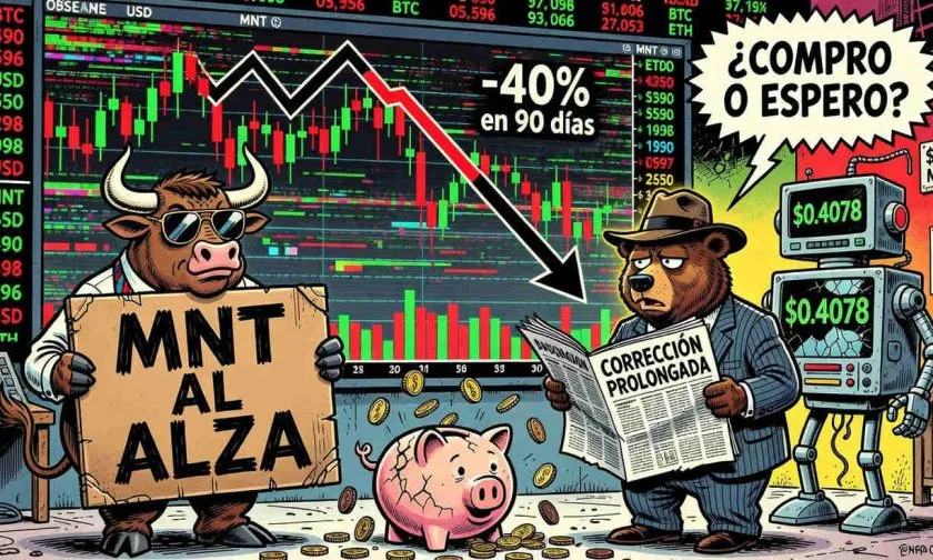MNT sube 1,9% y rompe resistencia de corto plazo en mercado lateral