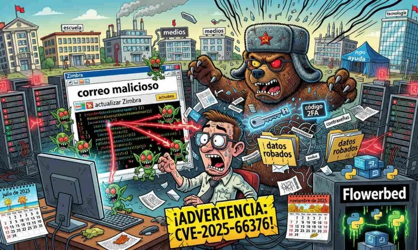 Hackers rusos llevan desde 2025 aprovechando vulnerabilidad en Zimbra para infectar a usuarios