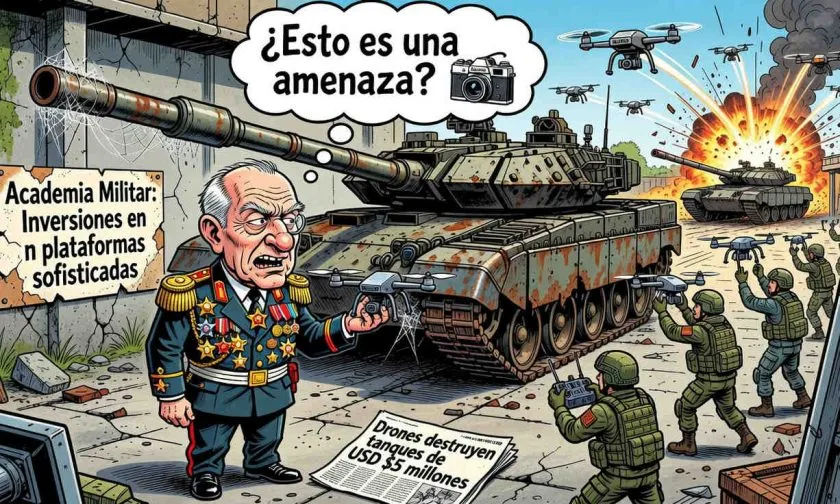 La industria de defensa europea en riesgo ante el auge de drones baratos en Ucrania