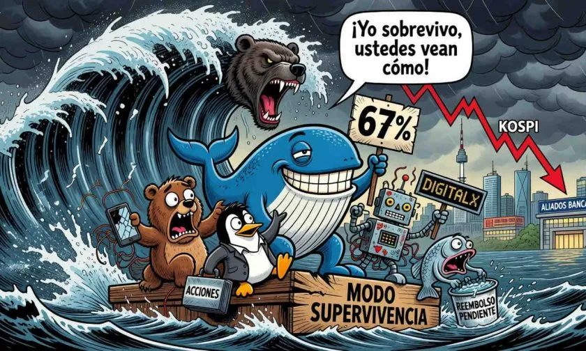 Intercambios surcoreanos entran en modo supervivencia: el invierno cripto se extiende