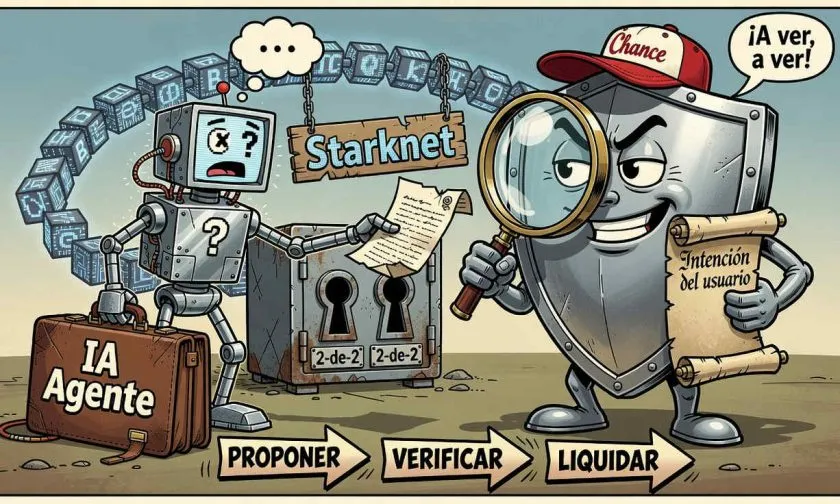 Chance integra verificación de transacciones de IA en Starknet