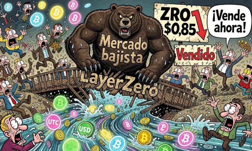 LayerZero (ZRO) se tambalea el 26 de julio de 2026 mientras la presión bajista persiste