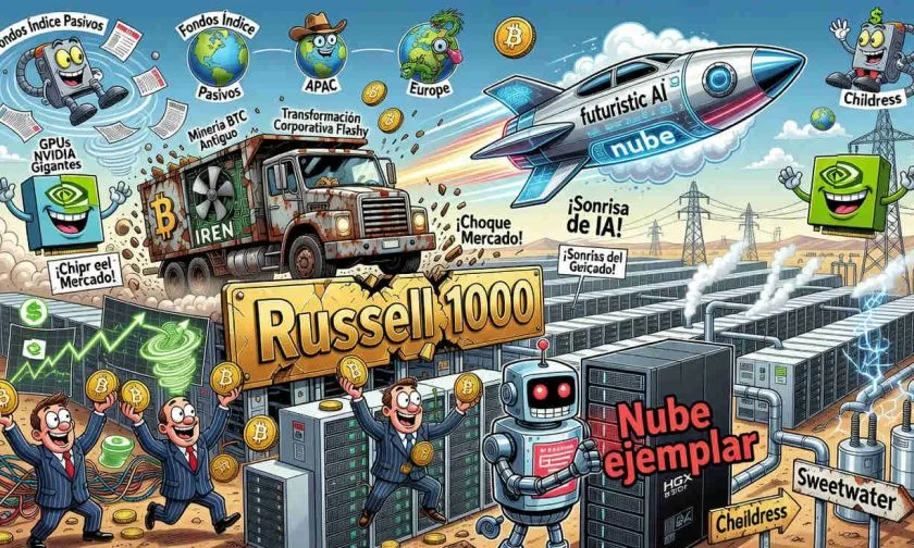 Iren entra al Russell 1000 y logra estatus Exemplar Cloud de NVIDIA