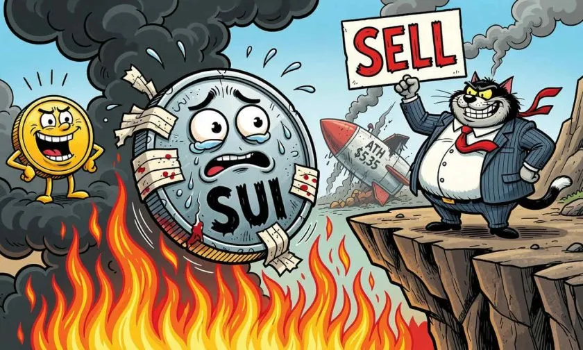 Sui se derrumba a $0,727: ¿oportunidad o trampa de valor en el infierno cripto?