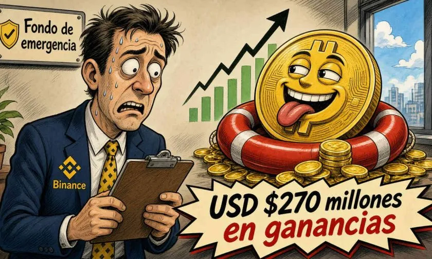 El fondo SAFU de Binance supera USD $1.270 millones en Bitcoin y acumula ganancias de USD $270 millones