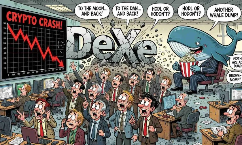 DeXe (DEXE) retrocede un 2,7% en medio de señales de agotamiento tras su explosivo rally anual