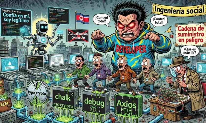Amazon vincula cuatro paquetes npm envenenados con hackers norcoreanos