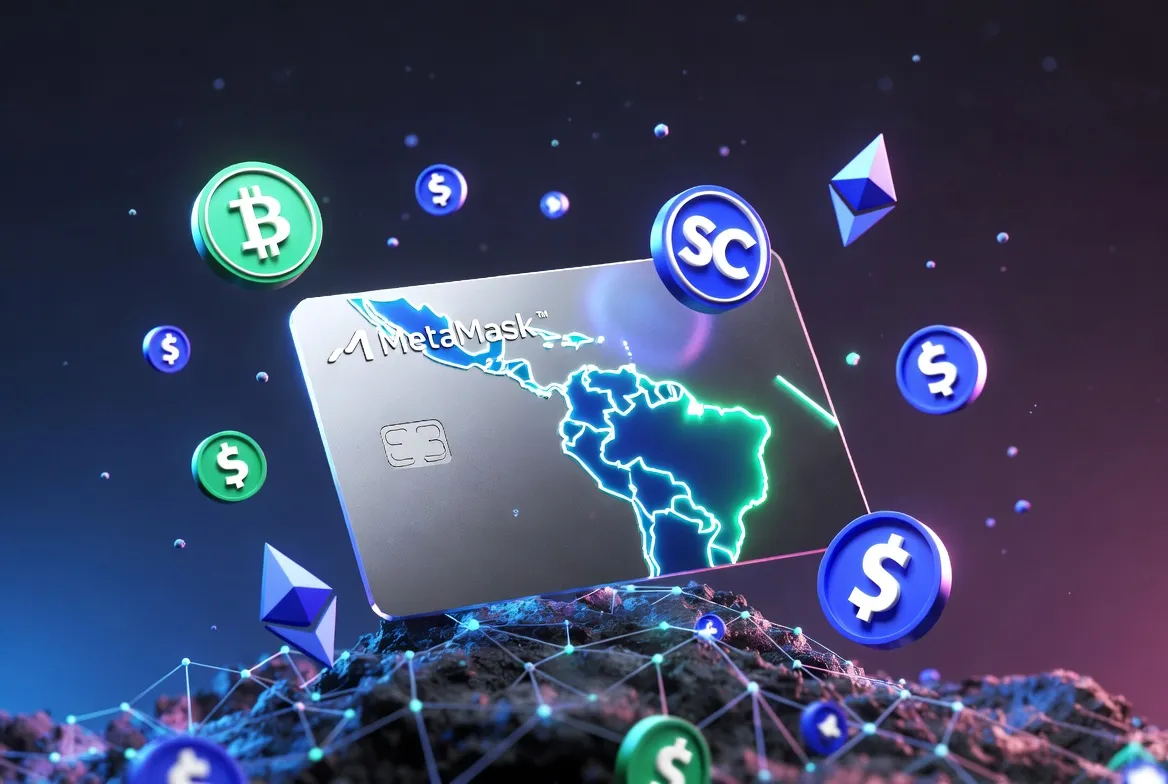 La tarjeta de MetaMask llega a 13 nuevos países de Latinoamérica