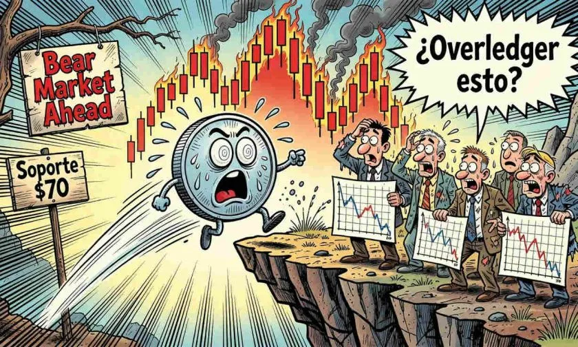 QNT en caída libre: Quant pierde el soporte de los USD $70 mientras los bajistas toman el control