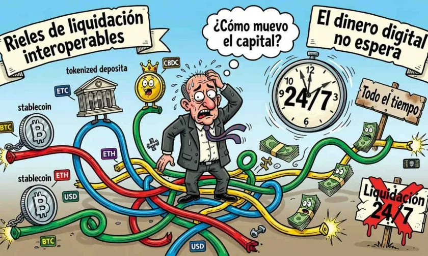 Lynq destaca la necesidad de liquidación interoperable en el dinero digital