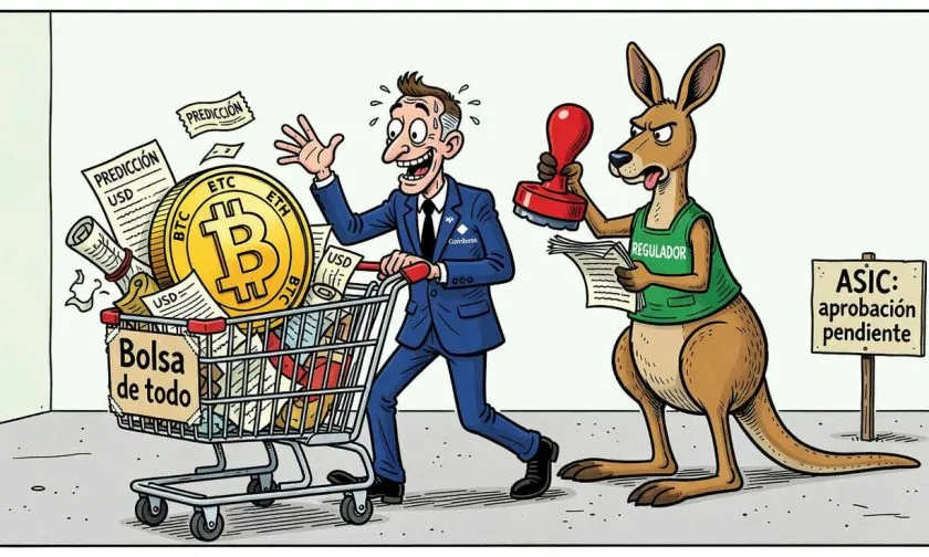 Coinbase busca sumar acciones y derivados a su plataforma en Australia