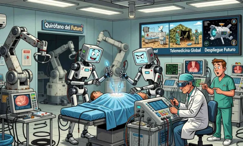 Robots humanoides logran dos cirugías teleoperadas en vivo y abren un nuevo frente en la medicina