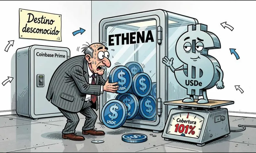Ceffu mueve USD $120 millones y reabre dudas sobre la custodia de Ethena