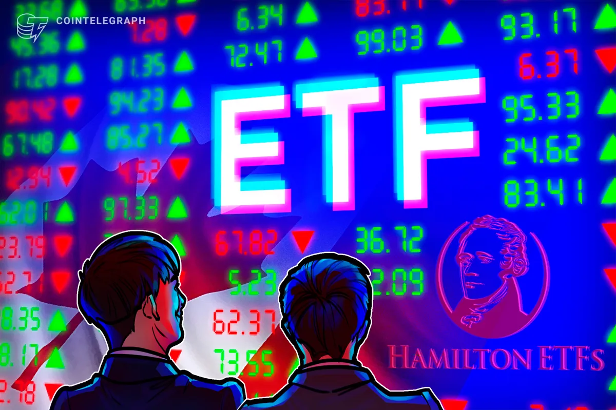 Hamilton ETFs solicita registro de ETF de renda alavancada em Bitcoin no Canadá