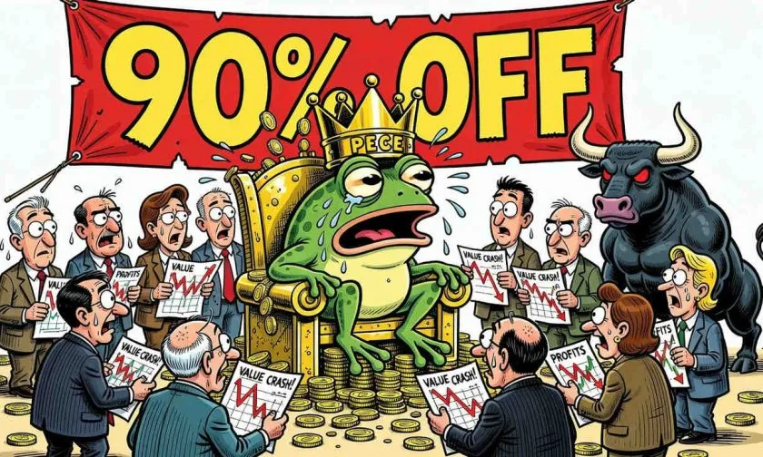Pepe (PEPE) consolida en mínimos mientras el mercado de memecoins pierde interés
