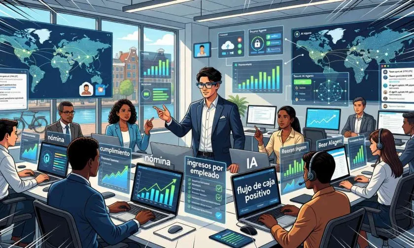 Remote dice que elevó 50% los ingresos por empleado con IA, sin sumar más personal
