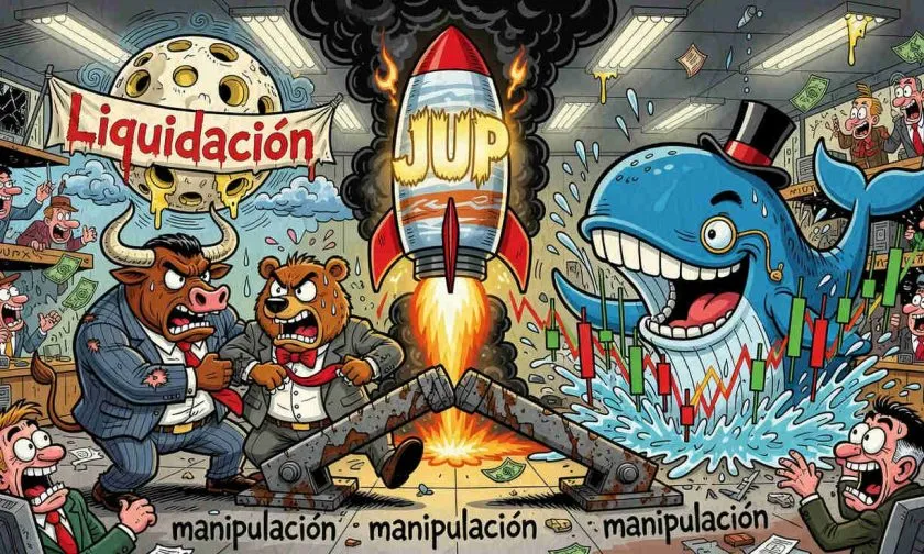 JUP se dispara un 10,9 % en medio de un volumen histórico: ¿está cerca el cambio de tendencia?
