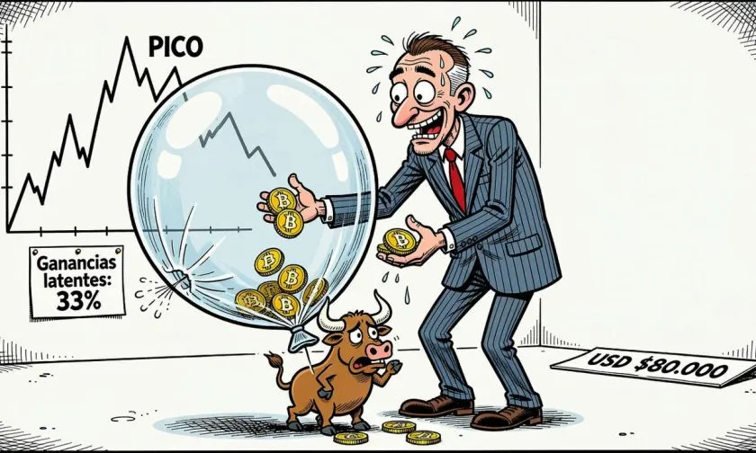 CryptoQuant detecta señales de fatiga en Bitcoin que podrían anticipar corrección