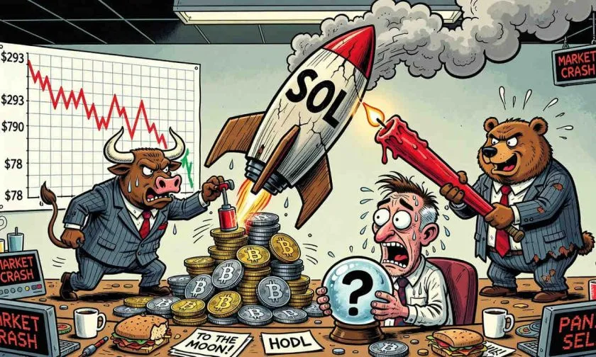 Solana en la cuerda floja: $78,41, ¿rebote técnico o último suspiro antes de la caída?