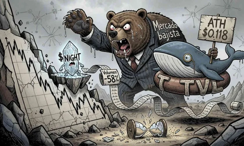 NIGHT rebota un 2,28% en medio de un mercado de bajo volumen y riesgos persistentes