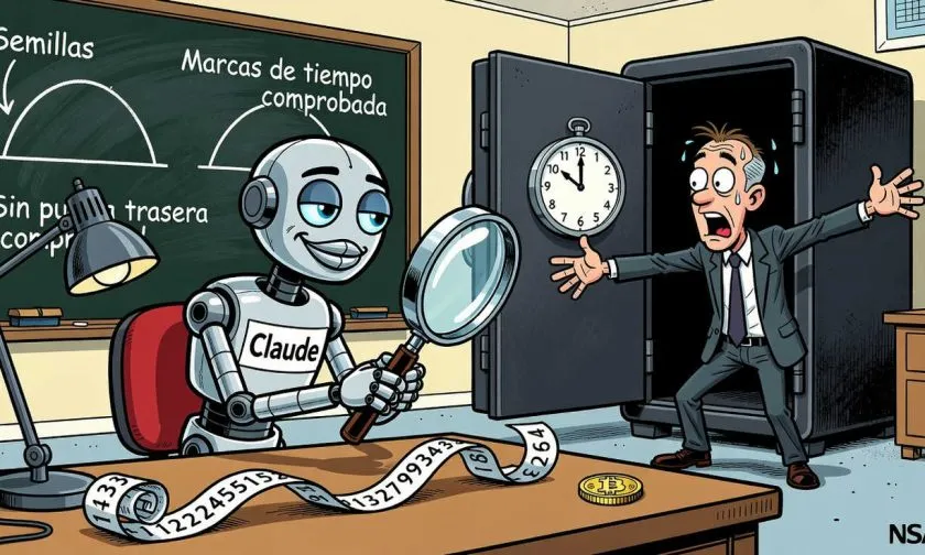 Claude descifra claves de los noventa en menos de treinta minutos
