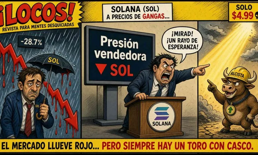 SOL se aleja de medias móviles clave y registra caída del 2,18% el 12 de octubre