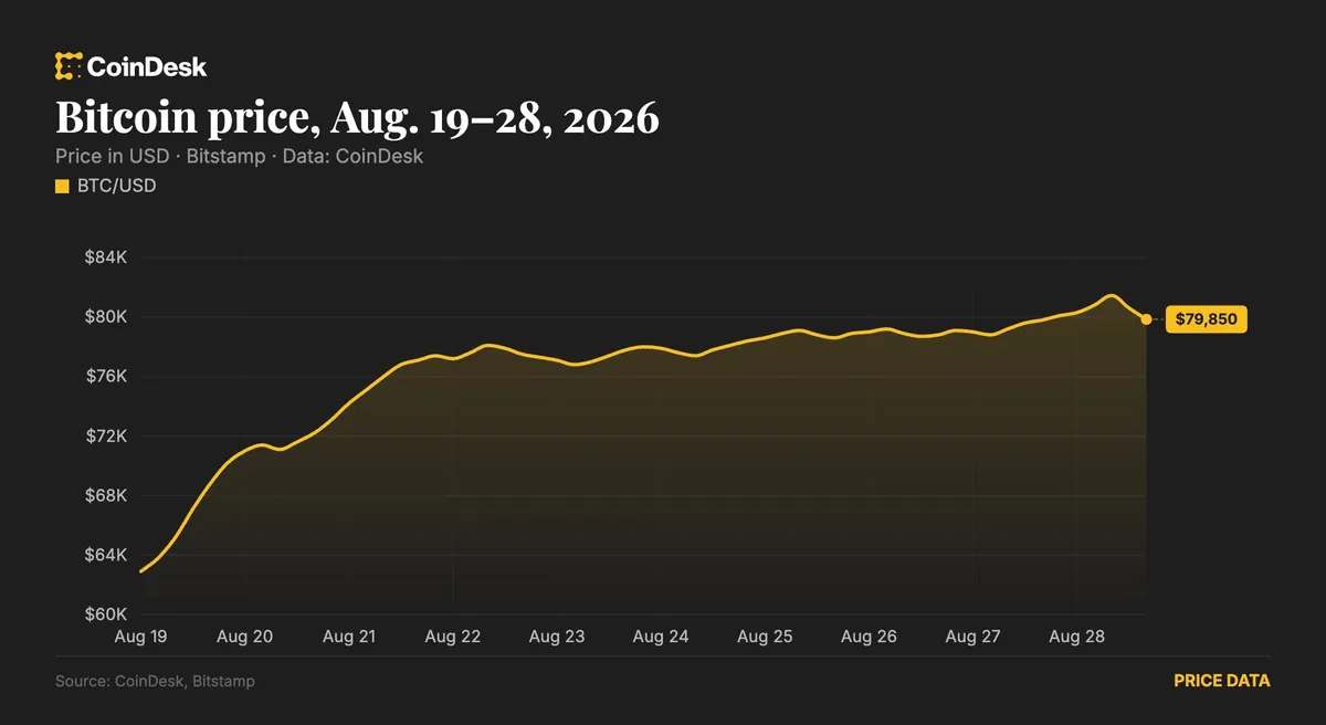 Bitcoin reaches $81,455, highest in three months before pullback