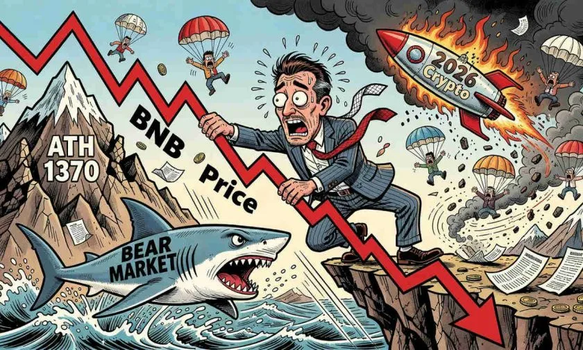 BNB bajo presión: los niveles críticos que los inversores deben vigilar tras perder los USD $574