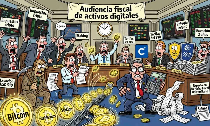 Congreso de EE. UU. debatirá impuestos cripto y podría aliviar reglas sobre staking y minería