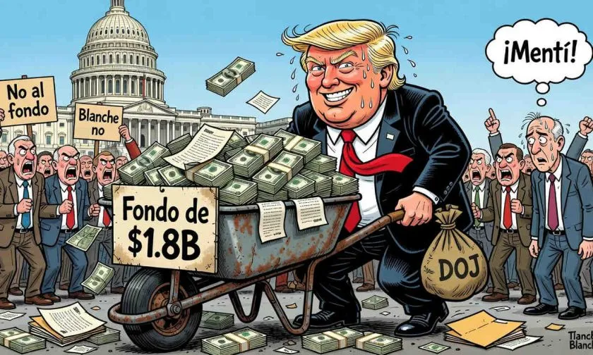 Trump impulsa fondo de USD $1.8 mil millones a pesar de riesgo de perder a Blanche