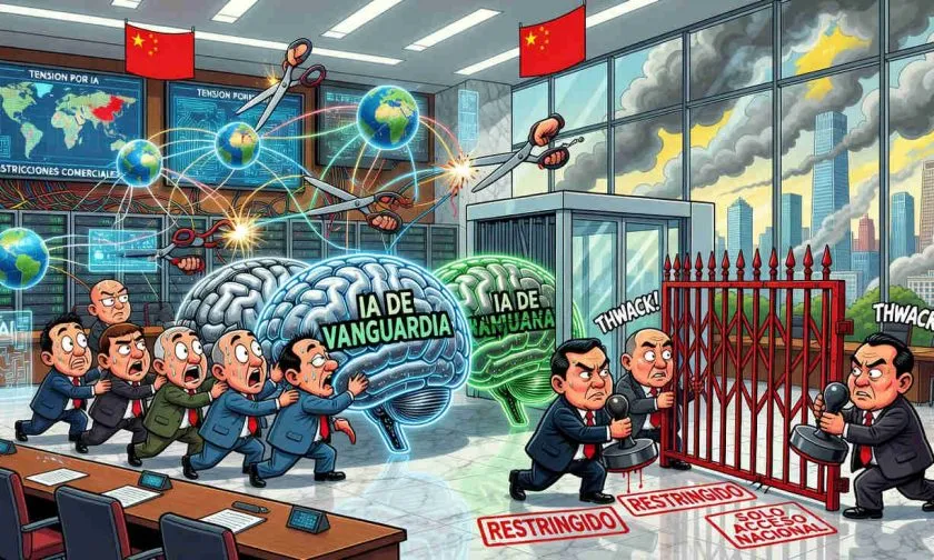 China evalúa restringir el acceso extranjero a modelos de IA de vanguardia