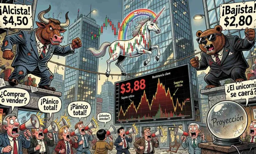 Uniswap ($UNI) en encrucijada técnica: ¿romperá los $3,88 o corregirá tras ganar 32% en un mes?