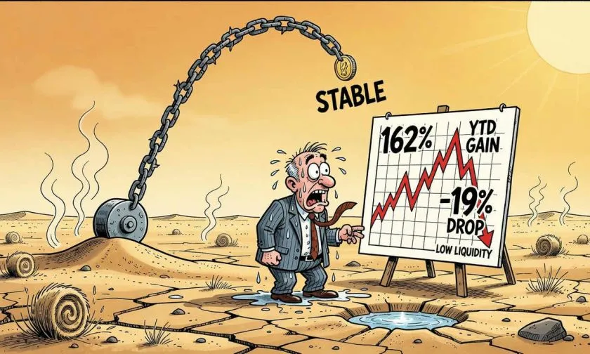 STABLE cae un 19% desde su máximo histórico: ¿oportunidad de compra o señal de alarma?