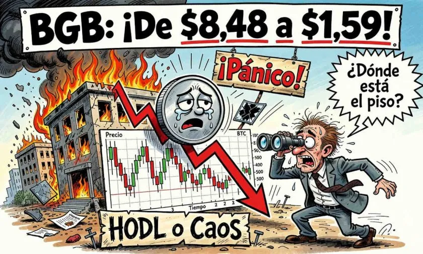 BGB cae 2,23% y se mantiene bajo presión: análisis técnico