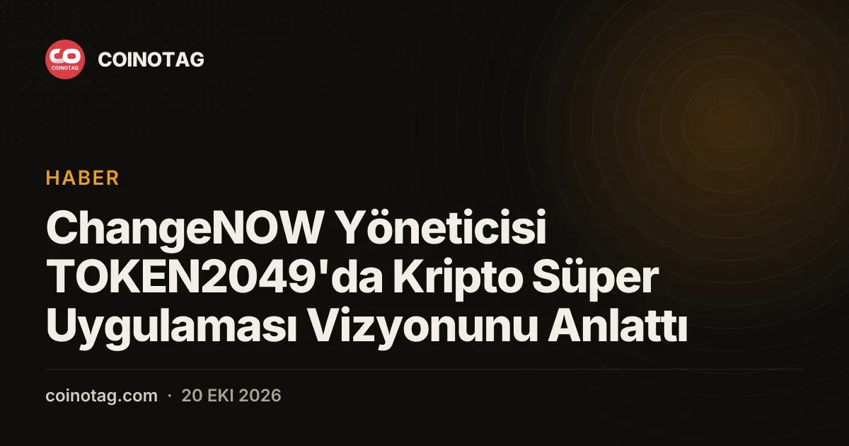 TOKEN2049'da tanitilan kripto super uygulamasi vizyonu